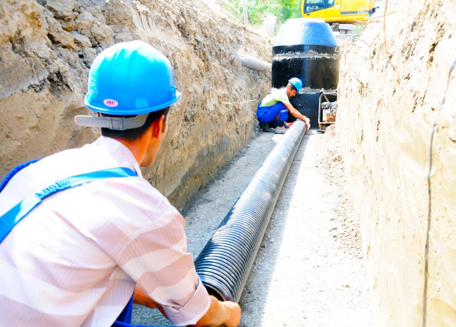 Gusar Water and Sewerage Network