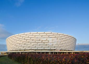 Baku Olympic Stadium & European Games Overlay